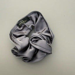Haargummi Scrunchie „Mirela“ in Dark Grey