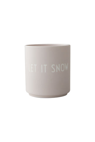 Design Letters - Favourite Cups LET IT SNOW