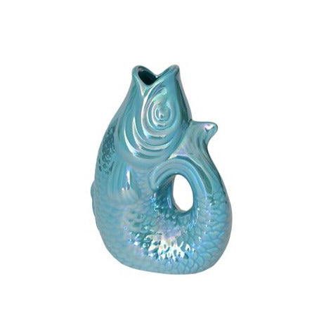 Gift Company - Fischvase / Kerzenhalter 0,2 Liter Rainbow Ocean