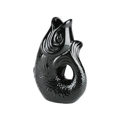 Gift Company - Fischvase 1,2 Liter Schwarz