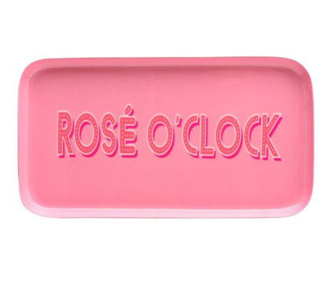 Gift Company - Love Tray Dekotablett Rosé O'Clock