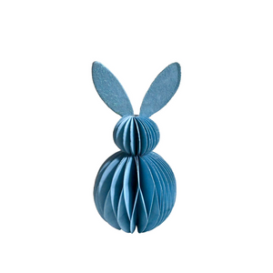 Hoff Interieur - Deko Hase Honeycomb Medium Blau