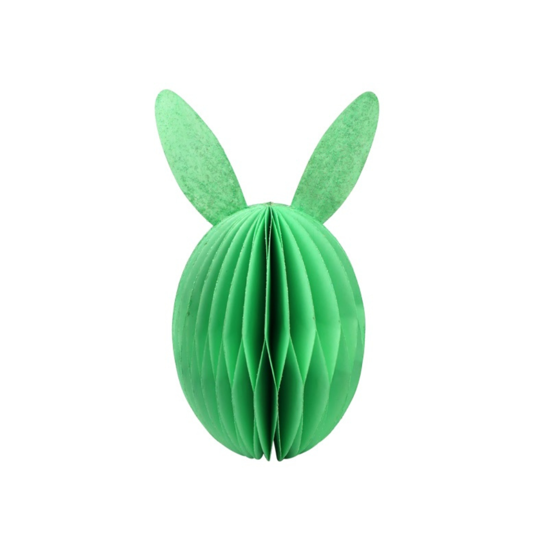 Hoff Interieur - Deko Ei Honeycomb Gross Grasgrün