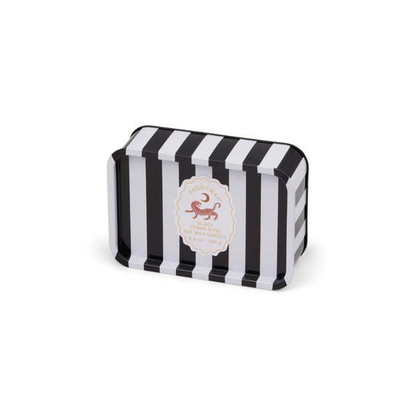 Paddywax - Duftkerze Tin Adopo Tiger Black Cedar & Fig