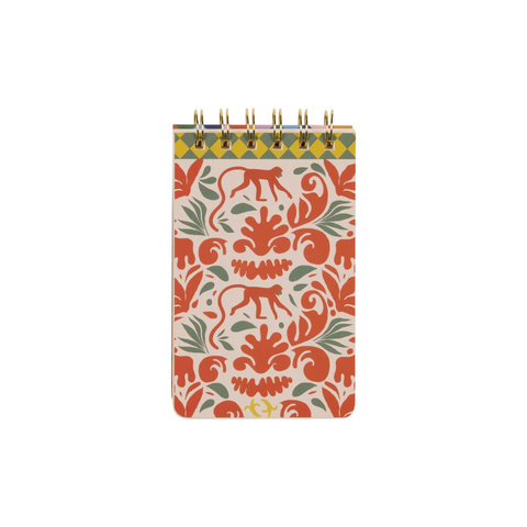 Designworks Ink - Notizblock Adopo Monkey Twin Wire