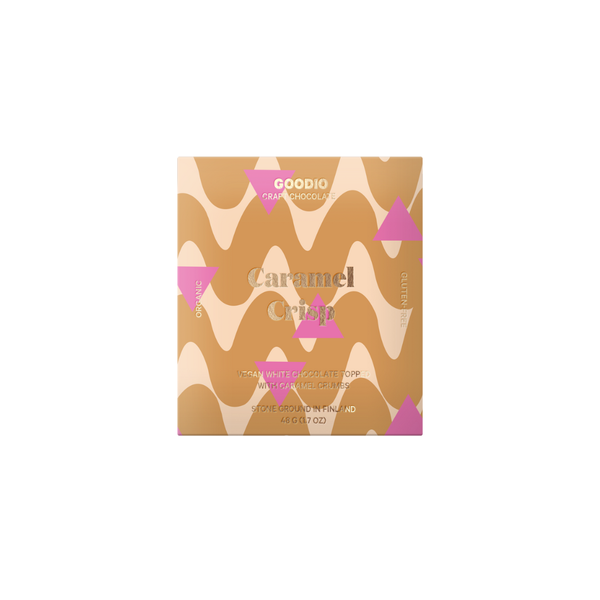 Goodio - Chocolate Caramel Crisp White