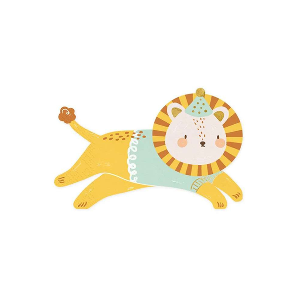 Premioloon - Servietten Löwe