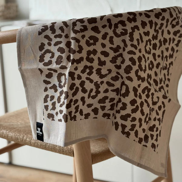 Kiss my Kitchen - Geschirrtuch Leo Sand Brown
