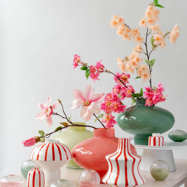 Vosteen - Keramikvase Finley Rot