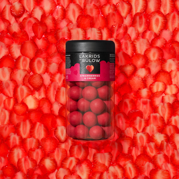 Lakrids By Bülow - LOVE Strawberry & Cream Regular