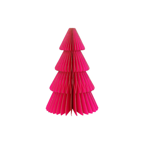 Von Rike - Weihnachtsbaum 24 cm Neon Pink