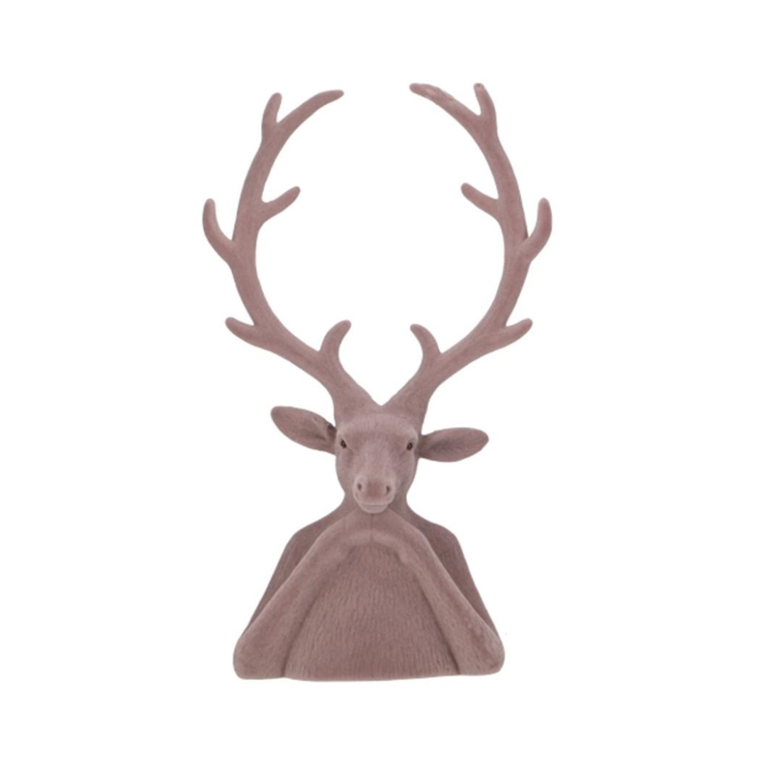 Vosteen - Hirschkopf Tasko 45 cm Hellbraun