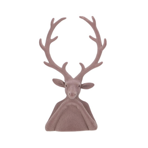 Vosteen - Hirschkopf Tasko 45 cm Hellbraun