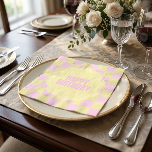 Housevitamin - Papierservietten Happy Birthday