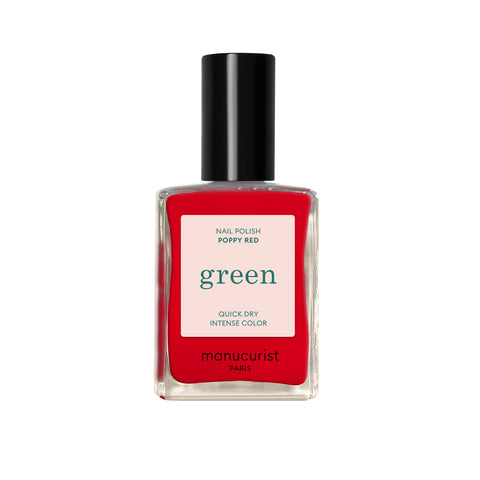 Manucurist - Green Nagellack Poppy Red