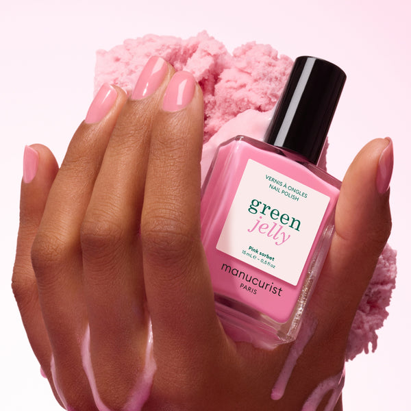 Manucurist - Green Jelly Nagellack Pink Sorbet