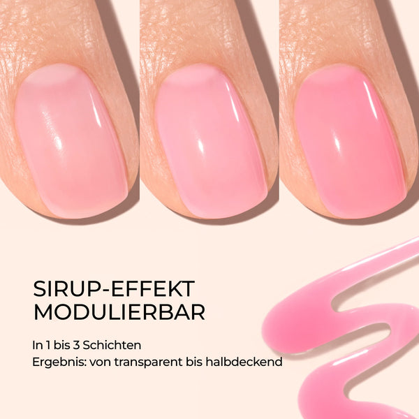Manucurist - Green Jelly Nagellack Pink Sorbet