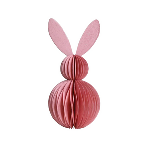 Hoff Interieur - Deko Hase Honeycomb Large Rosa