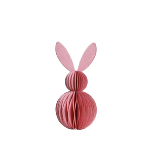 Hoff Interieur - Deko Hase Honeycomb Small Rosa