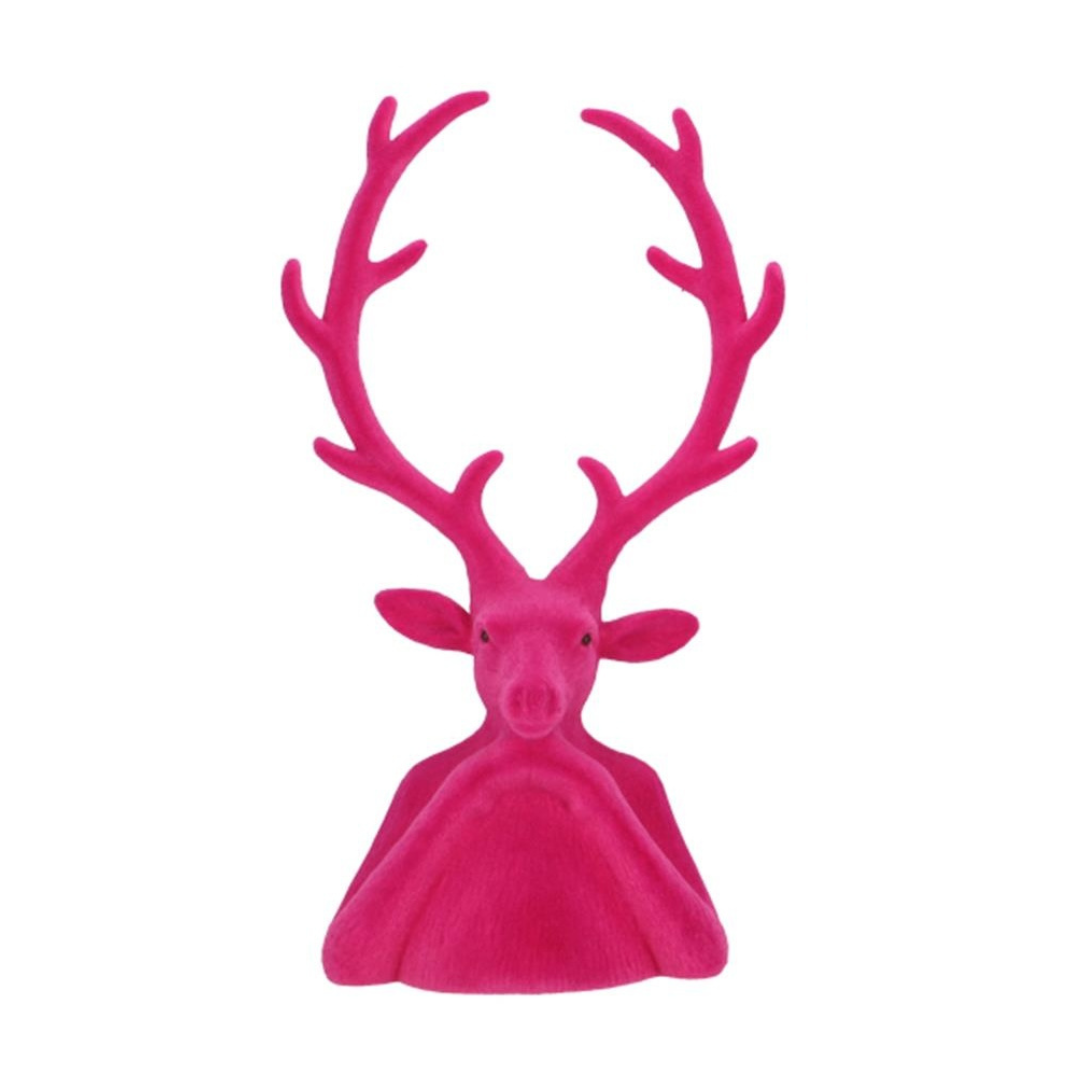 Vosteen - Hirschkopf Tasko 45 cm Pink