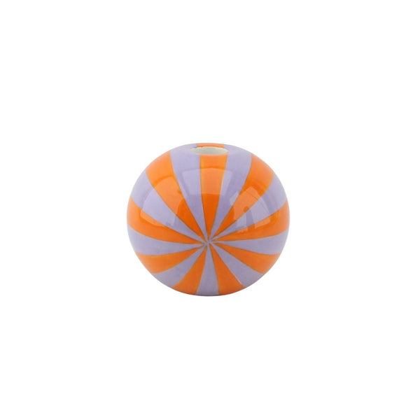 Housevitamin - Kerzenhalter Swirl Orange/Lila