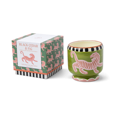 Paddywax - Duftkerze Adopo Tiger Black Cedar & Fig
