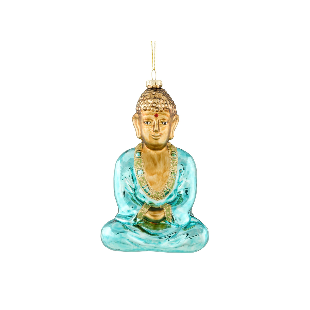Gift Company - Glasanhänger Buddha Türkis