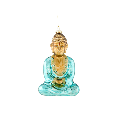 Gift Company - Glasanhänger Buddha Türkis