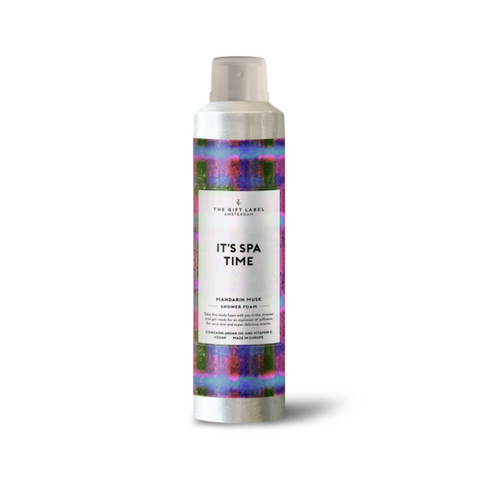 The Gift Label - Shower Foam It's Spa Time