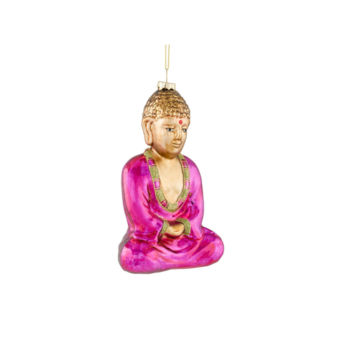 Gift Company - Glasanhänger Buddha Pink