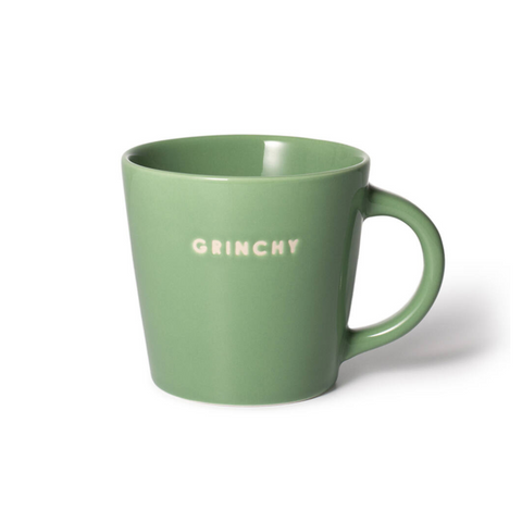 Vondels - Ceramic Cappuccino Tasse Grinchy Green