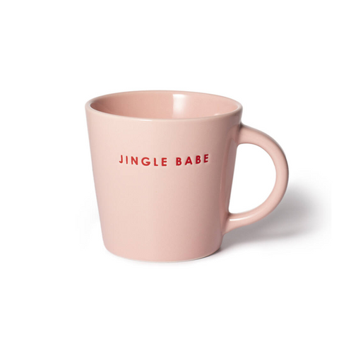 Vondels - Ceramic Cappuccino Tasse Jingle Babe Pink