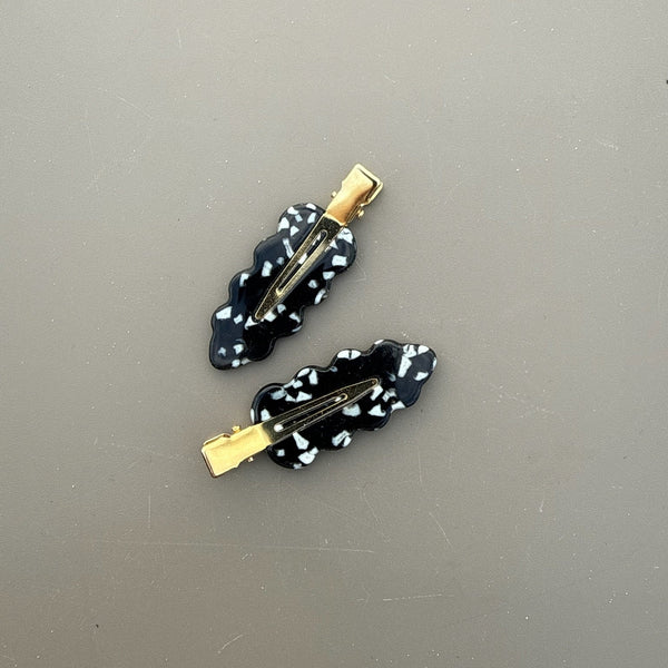 Haarspängchen Set in Schwarz