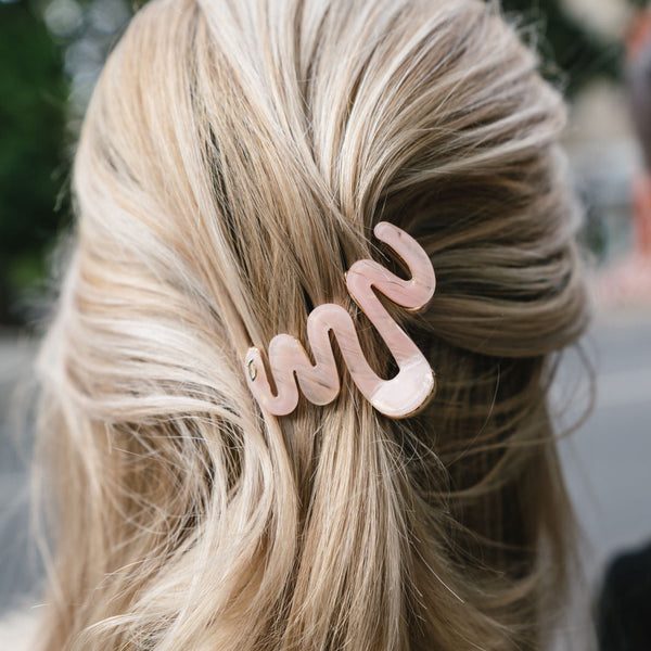Haarspange „Little Bernadette“ in Rosé