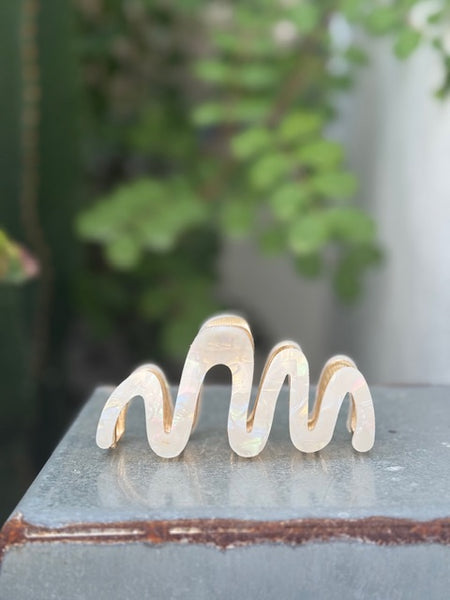 Conceptnails by INESSA - Haarspange „Bernadette“ in Weiss