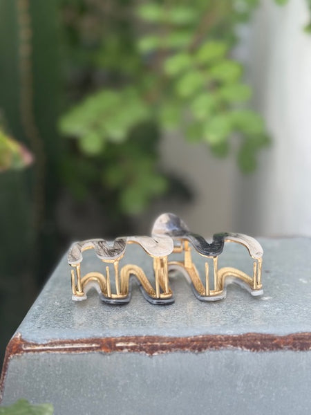 Conceptnails by INESSA - Haarspange „Bernadette“ in Grey