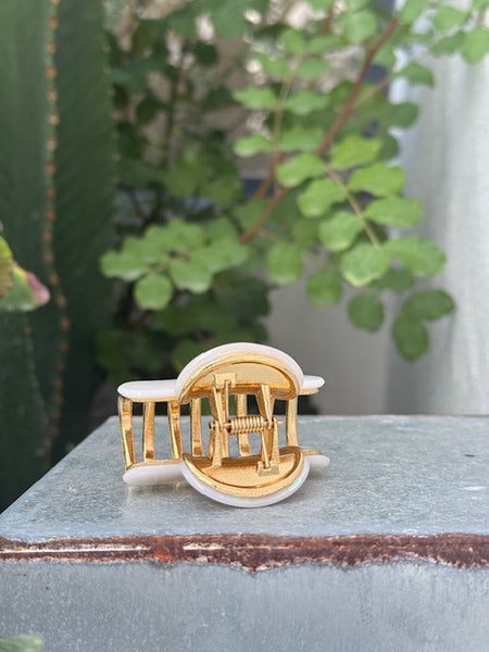 Conceptnails by INESSA - Haarspange „Karla“ in Weiss