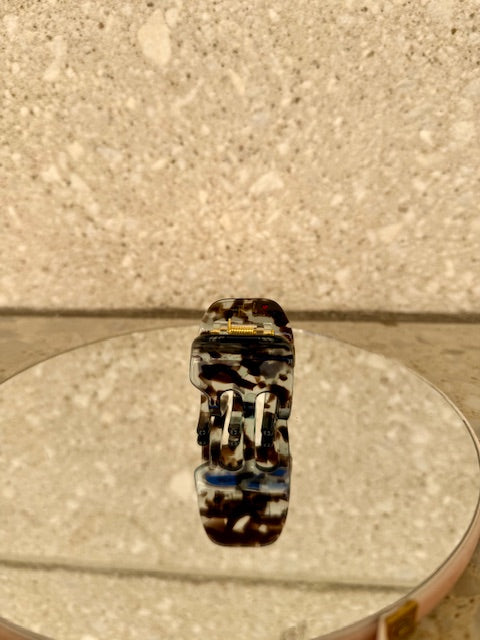 Conceptnails by INESSA - Haarspange „Marlen“ M in Leo Blau