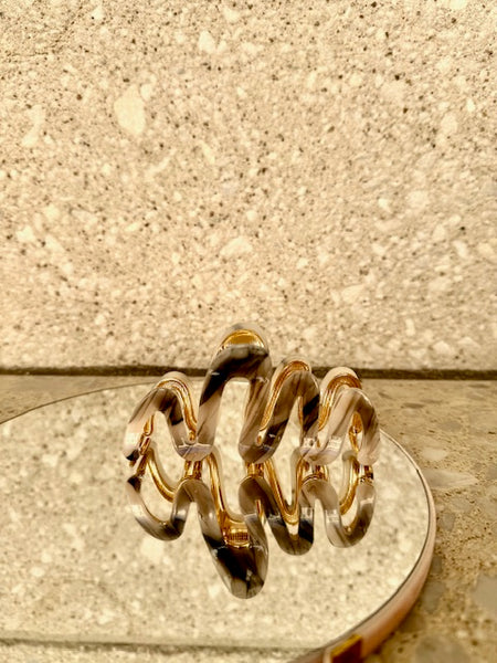 Conceptnails by INESSA - Haarspange „Bernadette“ in Grey