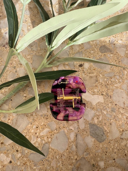 Conceptnails by INESSA - Haarspange „Marlen“ M in Leo Lila