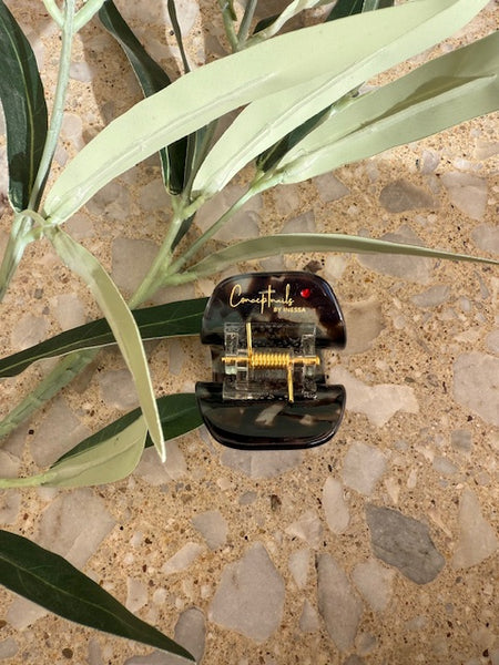 Conceptnails by INESSA - Haarspange „Marlen“ M in Leo Blau