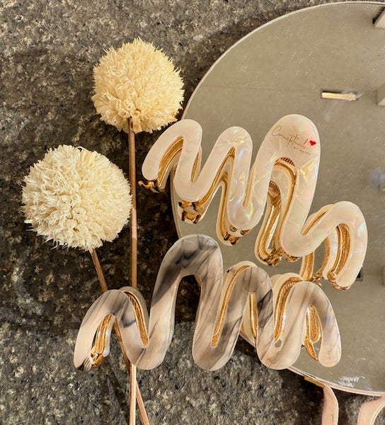 Conceptnails by INESSA - Haarspange „Bernadette“ in Grey