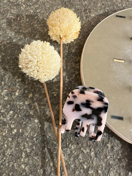 Conceptnails by INESSA - Haarspange „Marlen“ L in Grey/Weiss