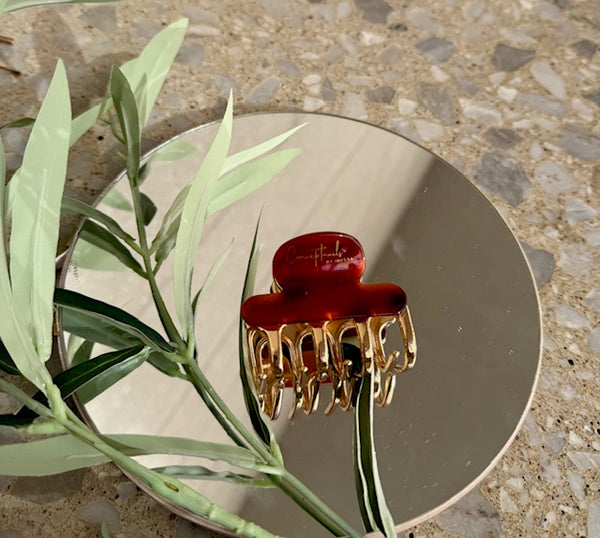 Conceptnails by INESSA - Haarspange „Karla“ in Braun