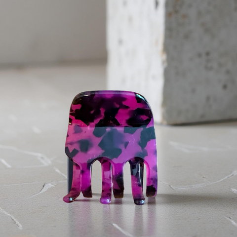 Haarspange „Marlen“ – Modern Elegance in Pink L