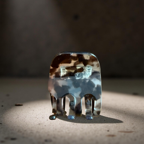 Haarspange „Marlen“ – Modern Elegance in Leo Blau M