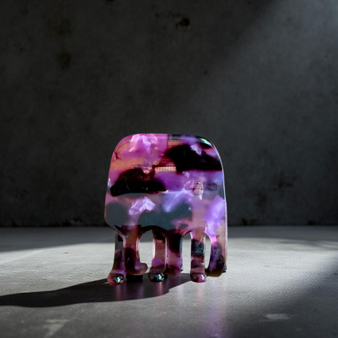 Conceptnails by INESSA - Haarspange „Marlen“ M in Leo Lila