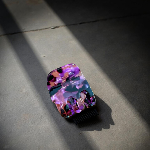 Conceptnails by INESSA - Haarspange „Marlen“ M in Leo Lila