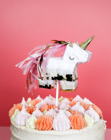 Paperholic - Cake Topper Unicorn Rosy