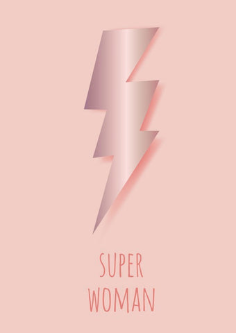 Nobis Design - Postkarte Toni Starck Superwoman